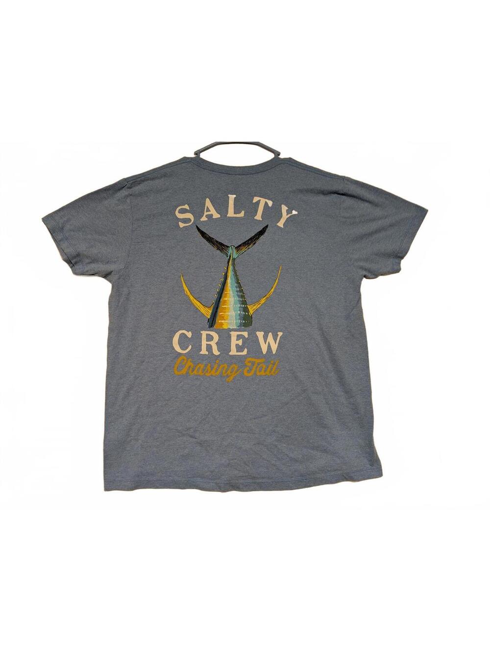 Salty Crew Chasing Tail T-Shirt Mens Large Cotton Polyester